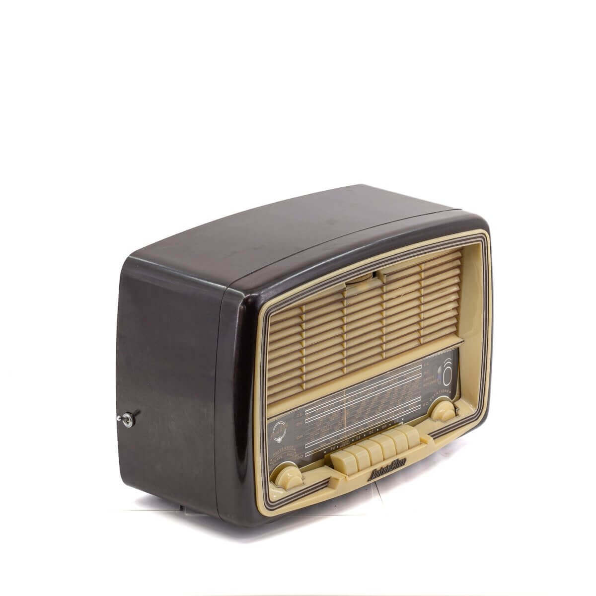 Radio Bluetooth Point bleu Vintage 50’S enceinte connectée bluetooth haut de gamme prodige radio vintage design