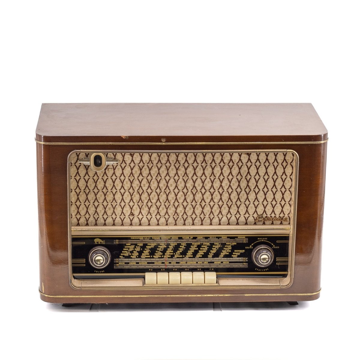 Radio Bluetooth Evernice Vintage 50’S enceinte connectée française haut de gamme absolument prodige radio vintage