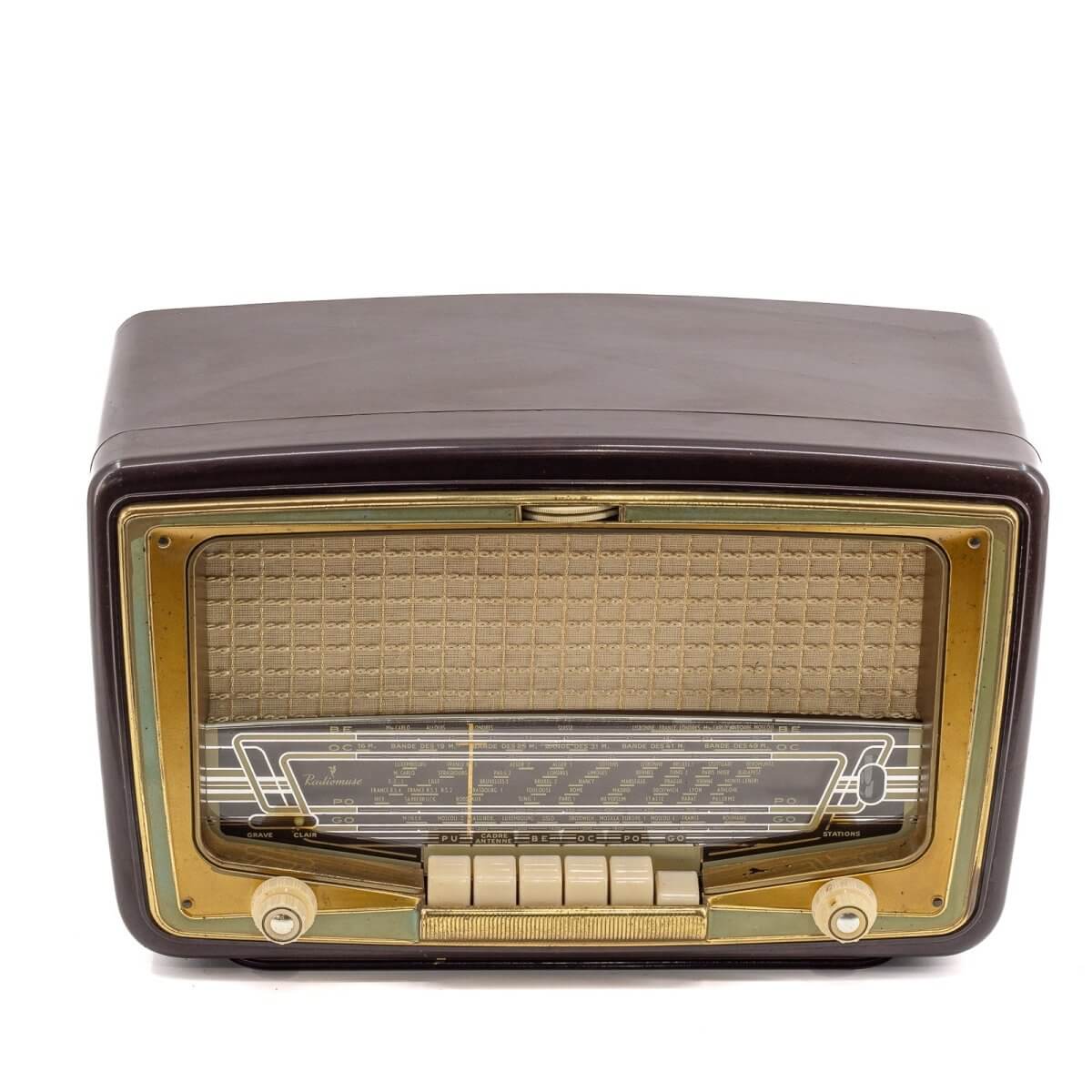 Radio Bluetooth Muse Vintage 50’S enceinte connectée française haut de gamme absolument prodige radio vintage