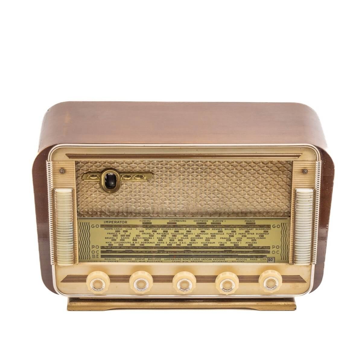 Radio Bluetooth Imperator Vintage 50’S enceinte connectée française haut de gamme absolument prodige radio vintage