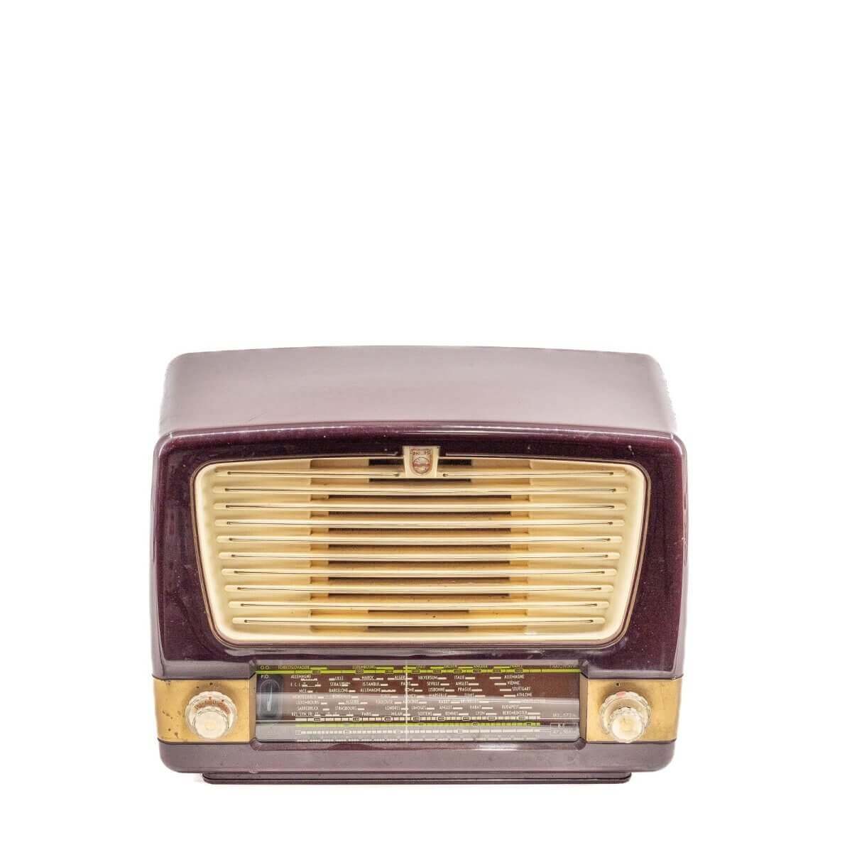 Radio Bluetooth Philips Vintage 50’S enceinte connectée bluetooth haut de gamme prodige radio vintage design