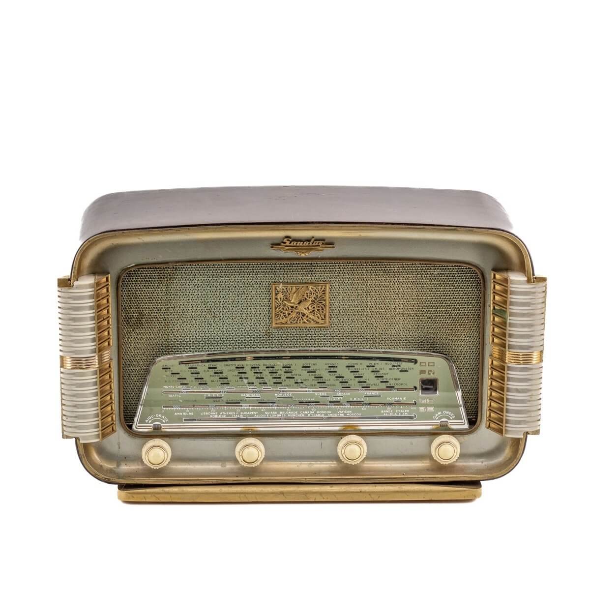Radio Bluetooth Sonolor Vintage 50’S enceinte connectée française haut de gamme absolument prodige radio vintage