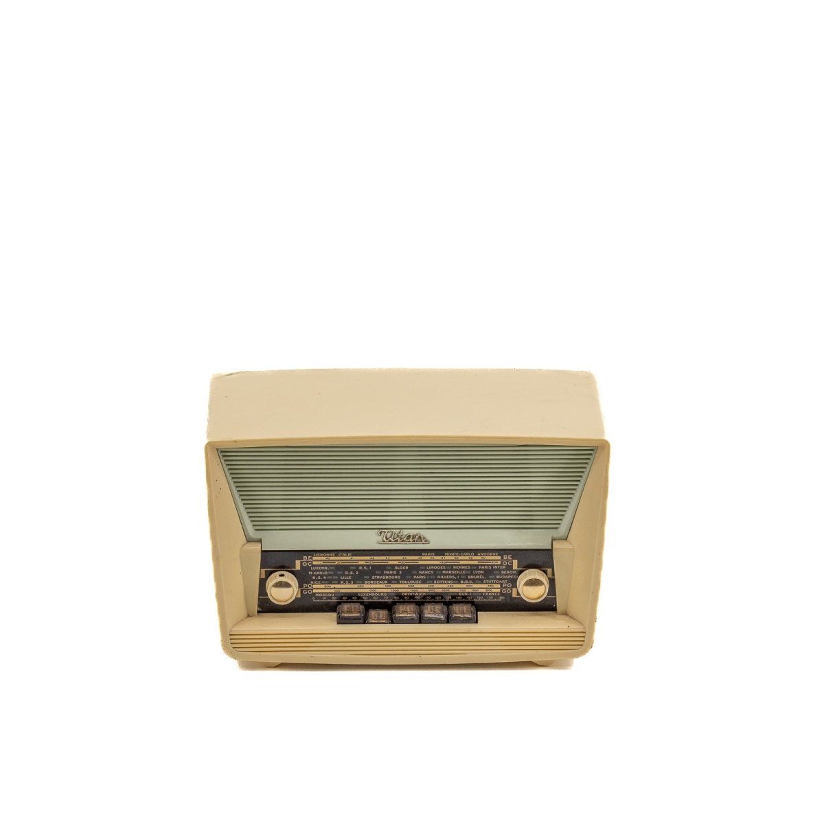 Radio Bluetooth Titan Vintage 60’S enceinte connectée française haut de gamme absolument prodige radio vintage