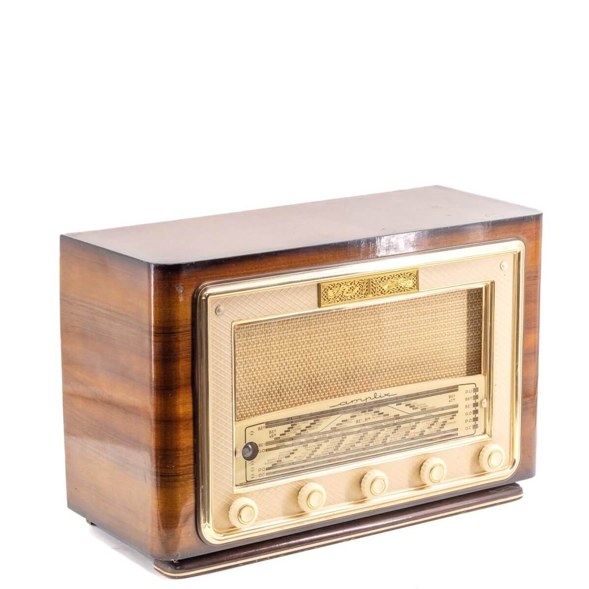 Radio Bluetooth Amplix Vintage 50’S enceinte connectée française haut de gamme prodige radio vintage