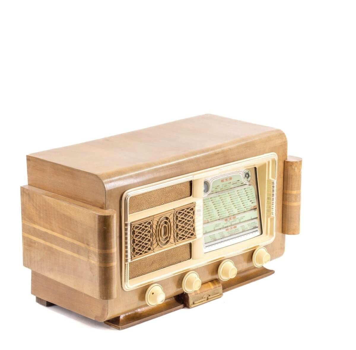 Radio Bluetooth Artisanale Vintage 40’S enceinte connectée française haut de gamme prodige radio vintage