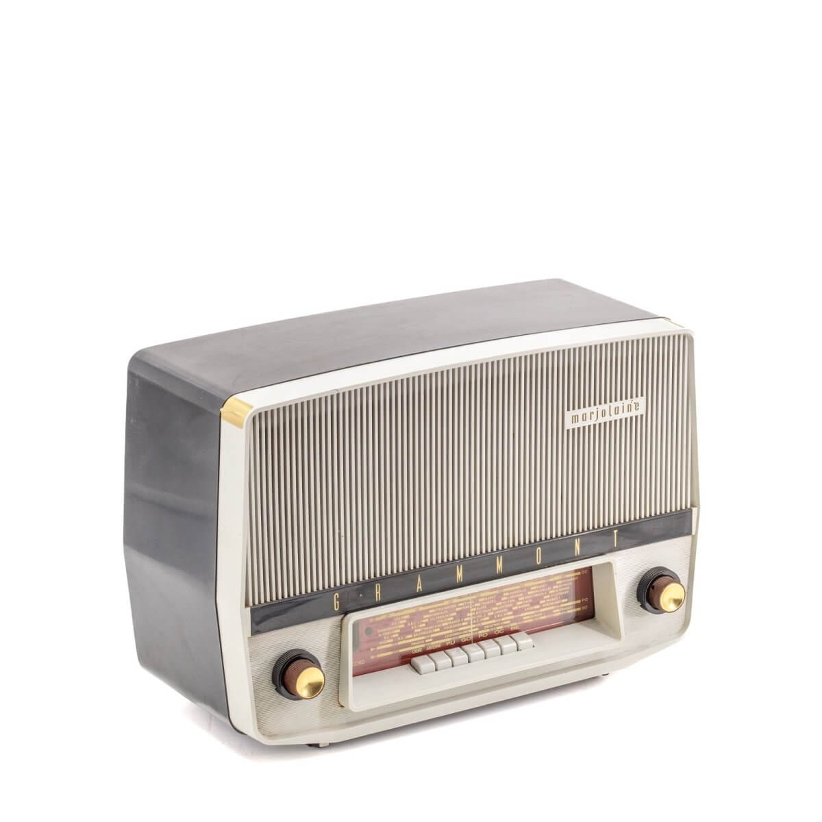 Radio Bluetooth Grammont Vintage 60’S enceinte connectée française haut de gamme prodige radio vintage