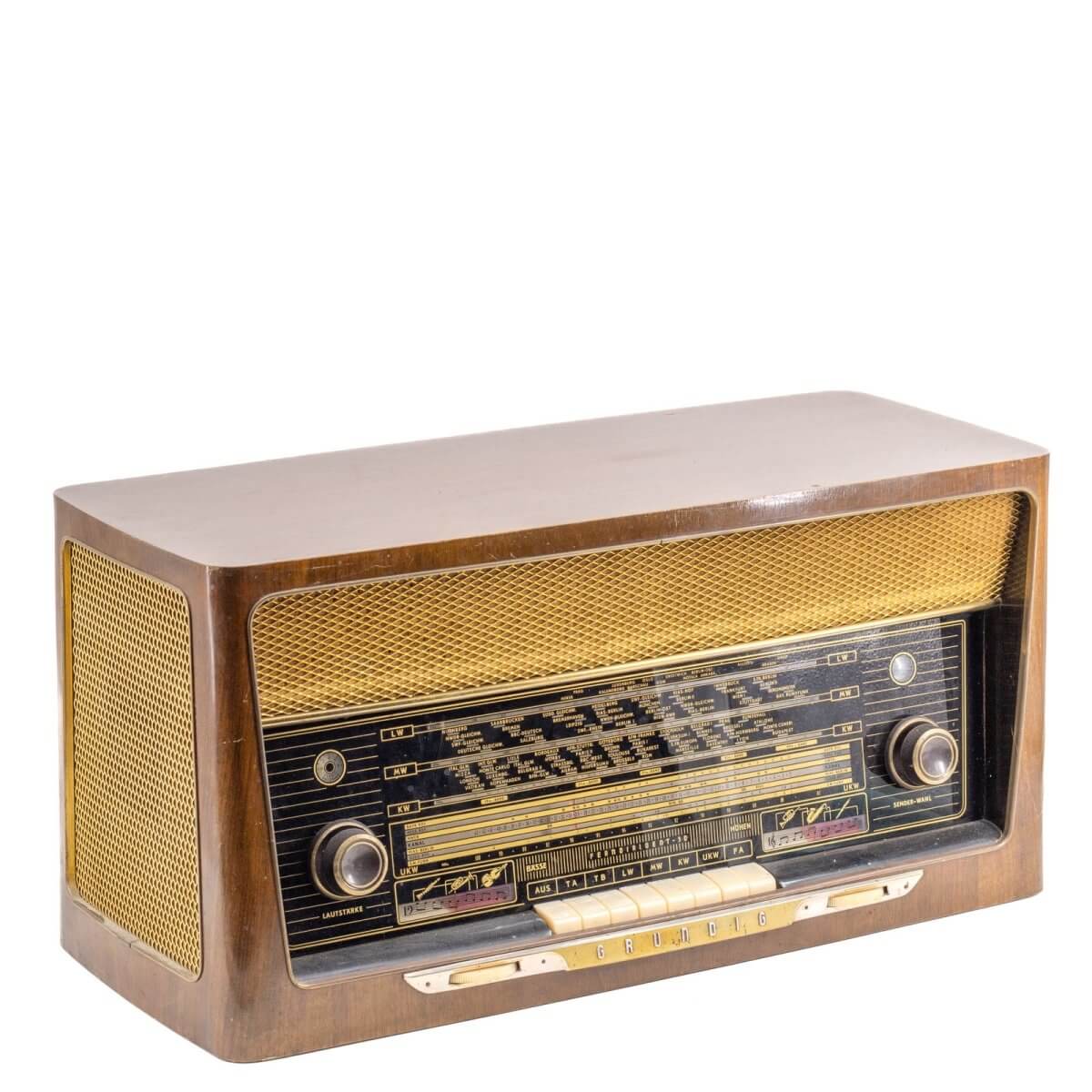 Radio Bluetooth Grundig Vintage 50’S enceinte connectée française haut de gamme absolument prodige radio vintage
