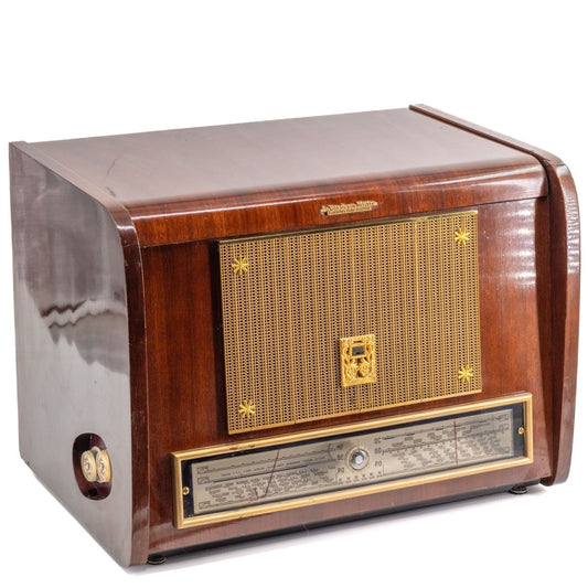 Radio Bluetooth La voix de son maître Vintage 50’S enceinte connectée française haut de gamme absolument prodige radio vintage