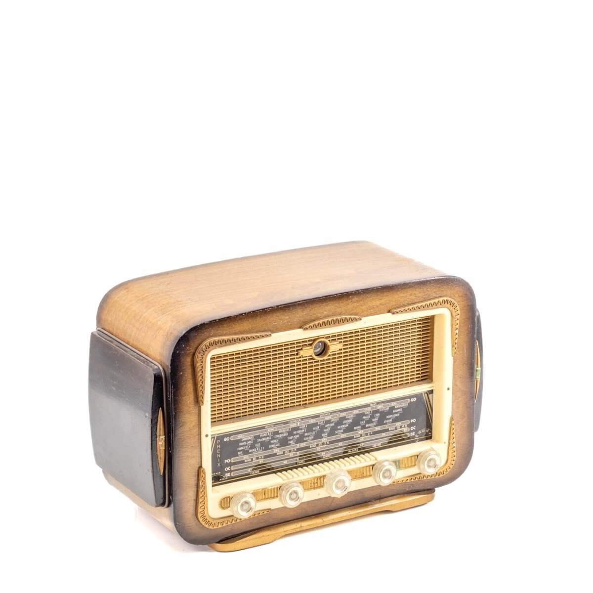 Radio Bluetooth Phenix Vintage 50’S enceinte connectée française haut de gamme prodige radio vintage