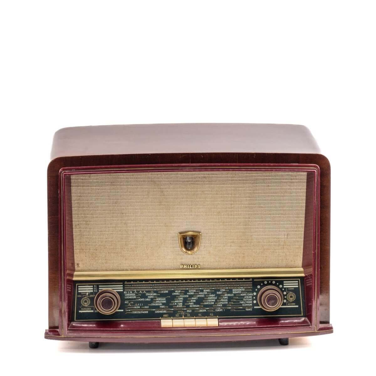 Radio Bluetooth Philips Vintage 50’S enceinte connectée bluetooth haut de gamme prodige radio vintage design