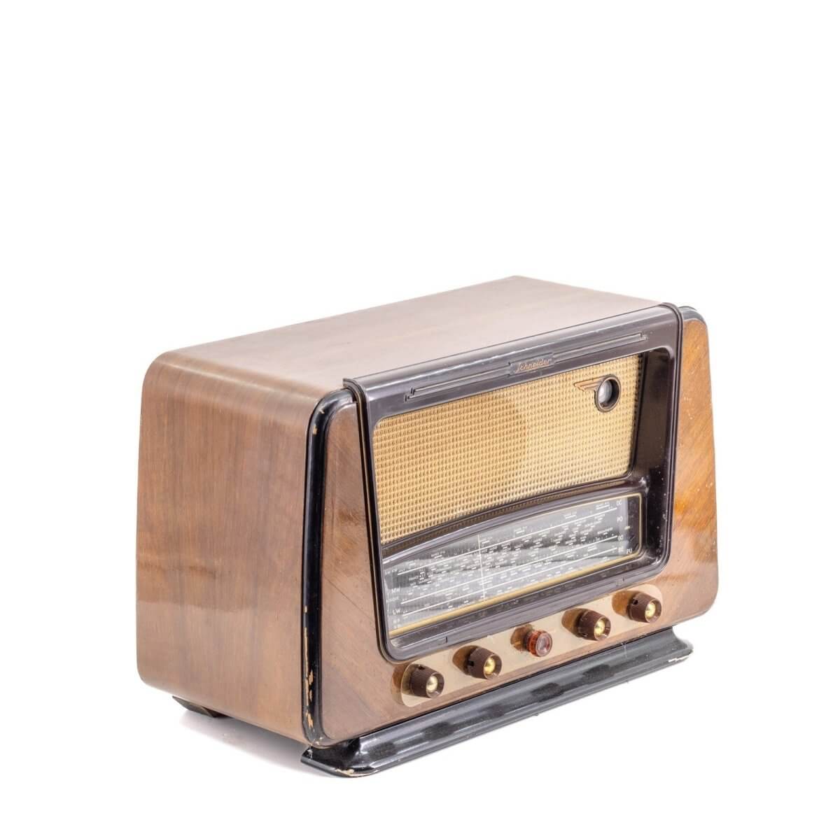 Radio Bluetooth Schneider Vintage 50’S enceinte connectée française haut de gamme prodige radio vintage