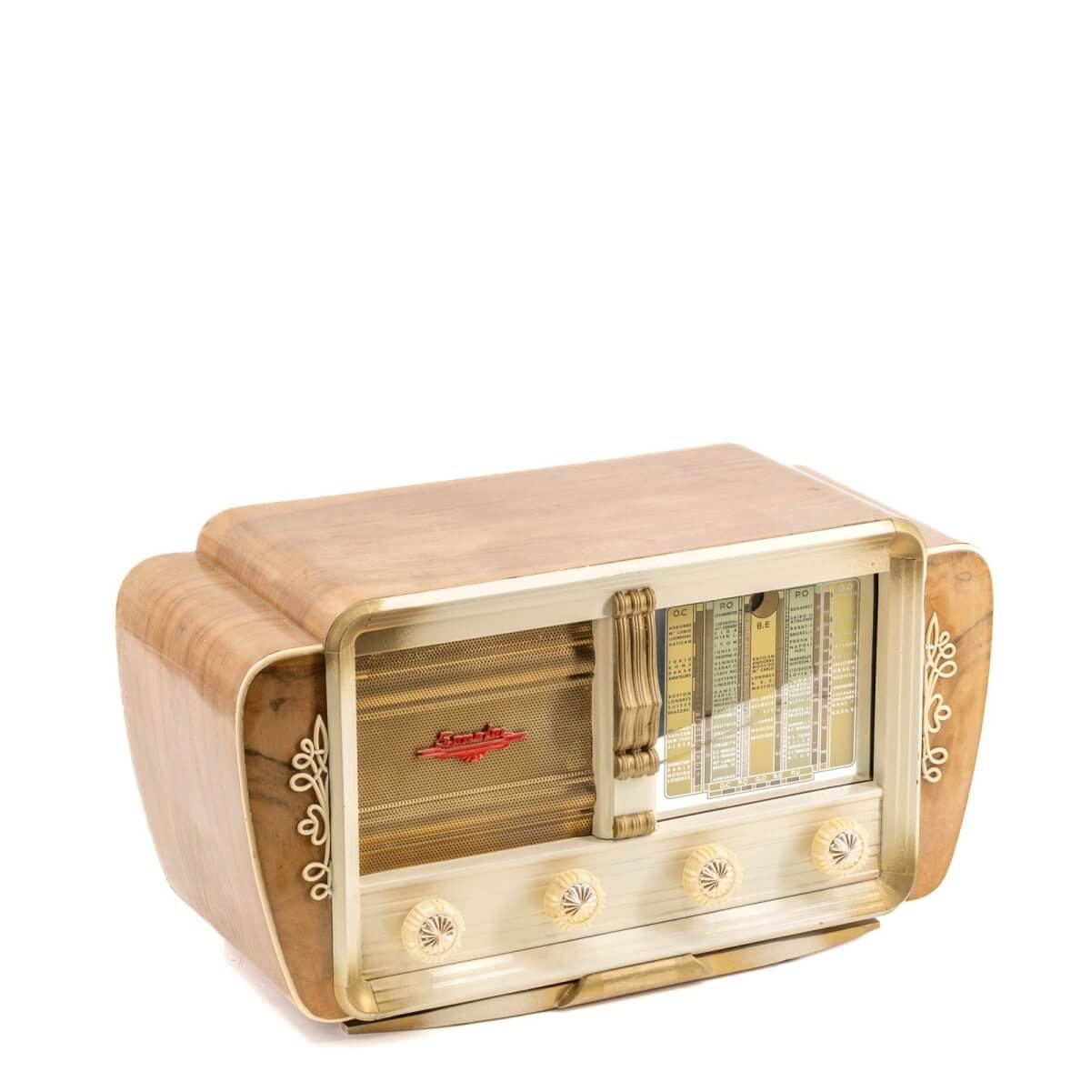 Radio Bluetooth Sonolor Vintage 50’S enceinte connectée française haut de gamme prodige radio vintage
