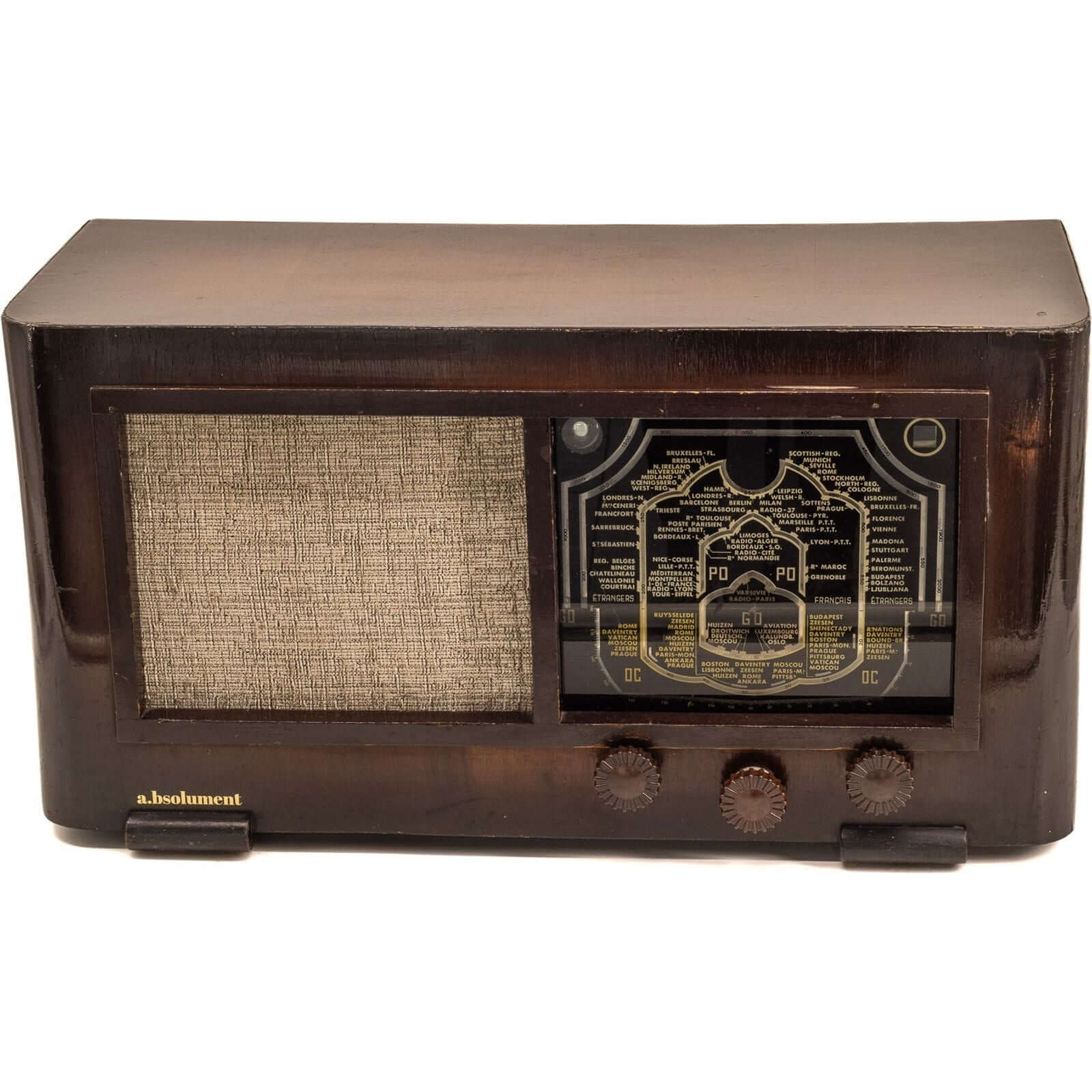 Radio Bluetooth Reela Vintage 40’S enceinte connectée française haut de gamme absolument prodige radio vintage