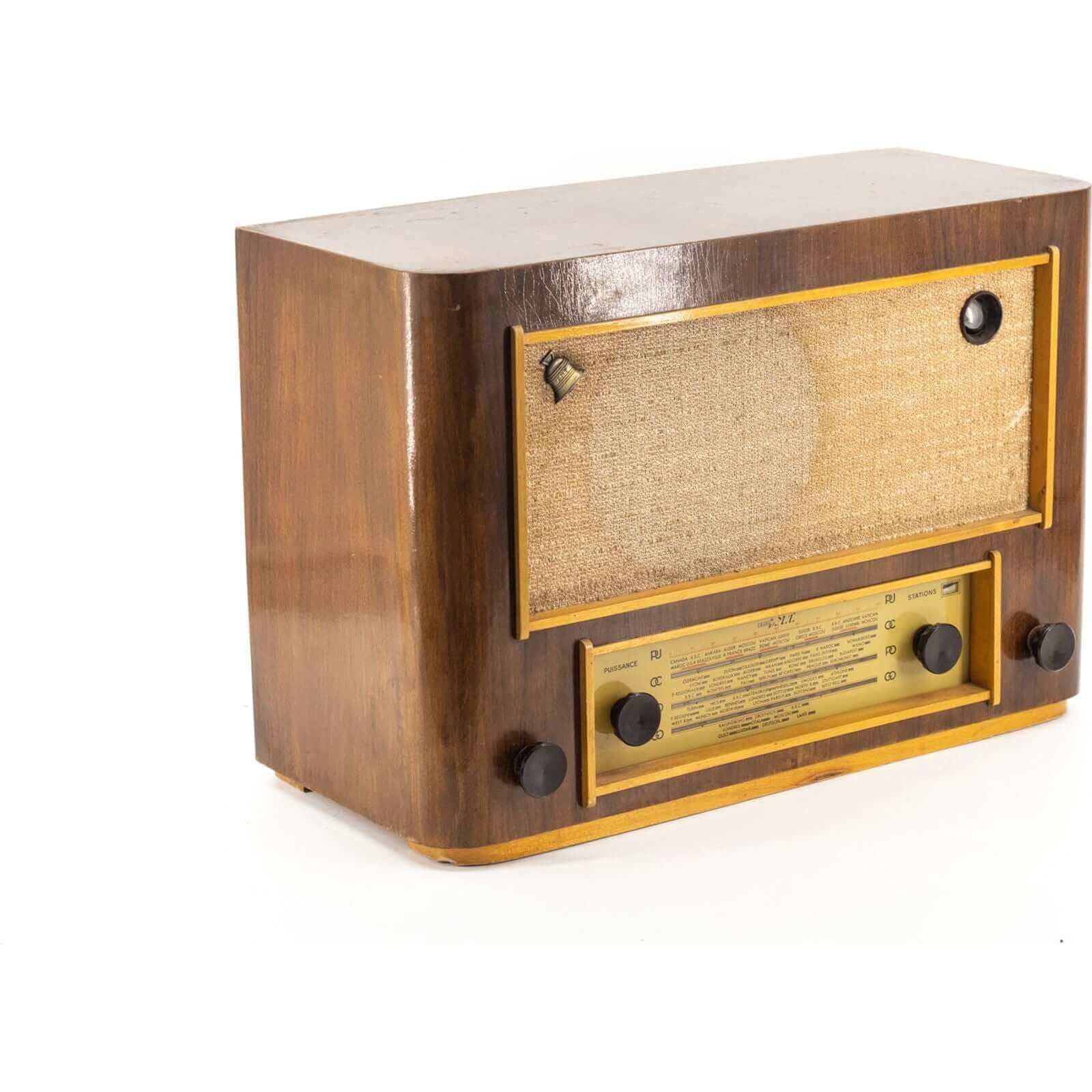 Radio Bluetooth Artisanale Vintage 50’S - A.bsolument - absolument -radio - vintage - prodige - bluetooth