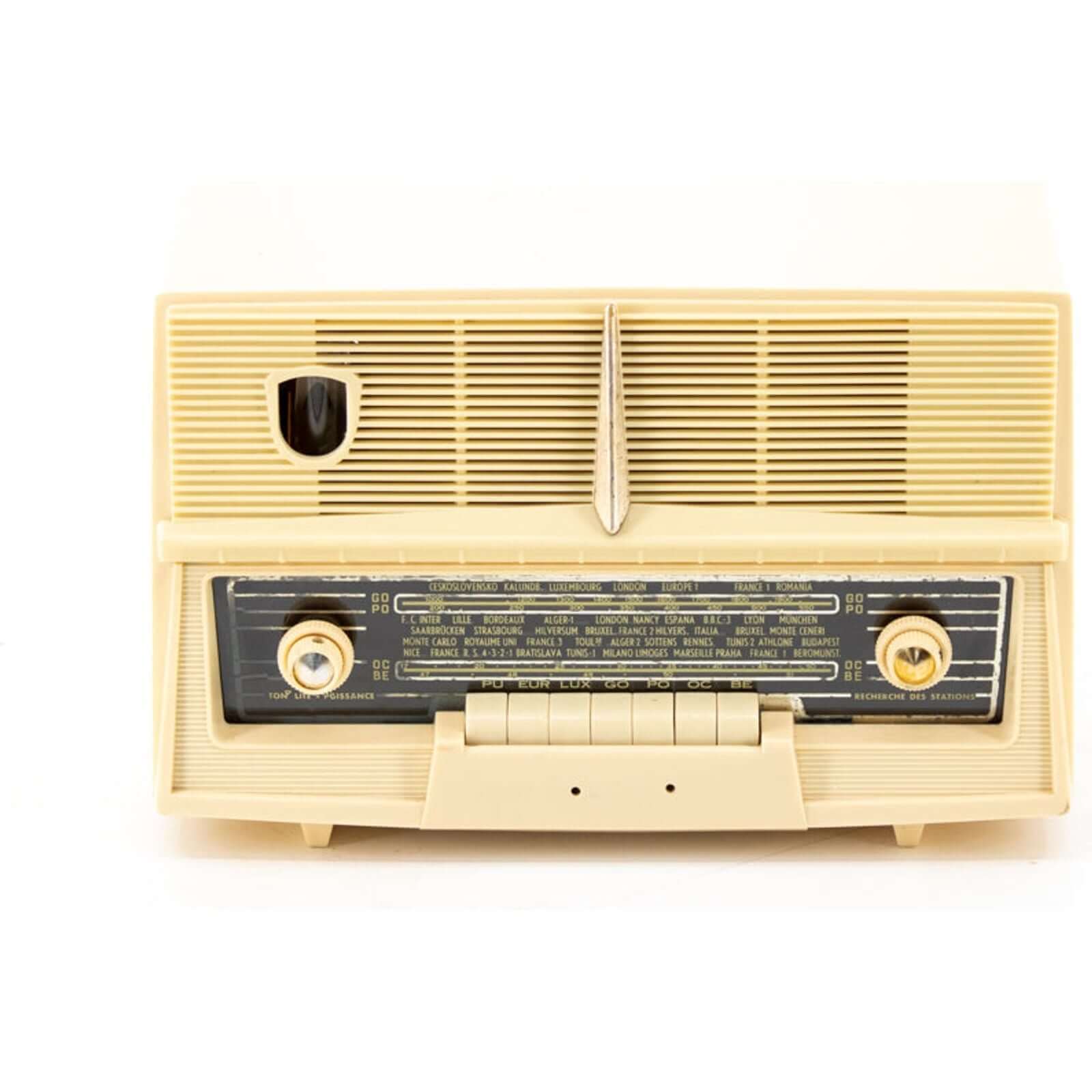 ANCIEN POSTE RADIO vintage bluetooth en backelite de marque