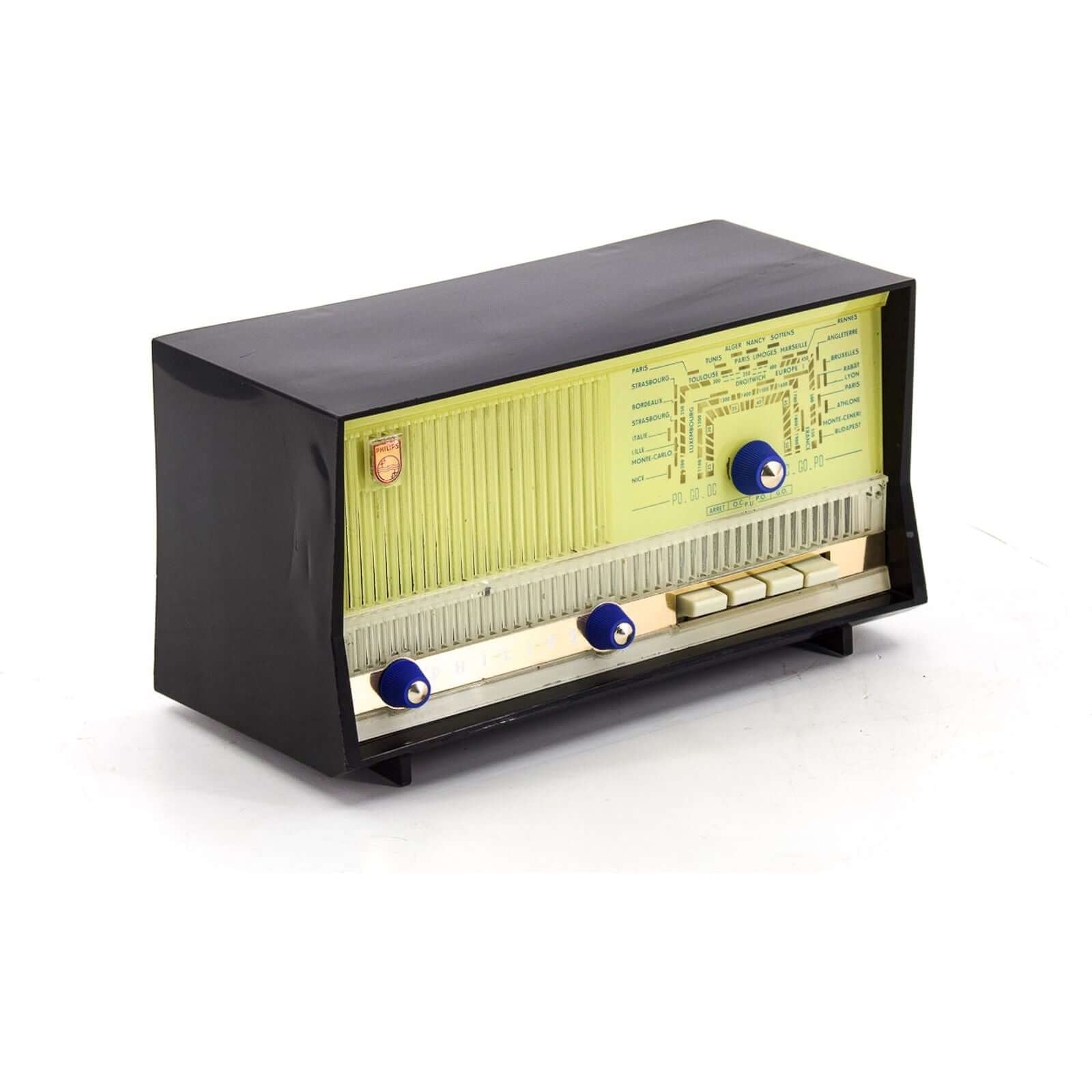Transistor Bluetooth Philips Vintage 70’S enceinte connectée française haut de gamme prodige radio vintage