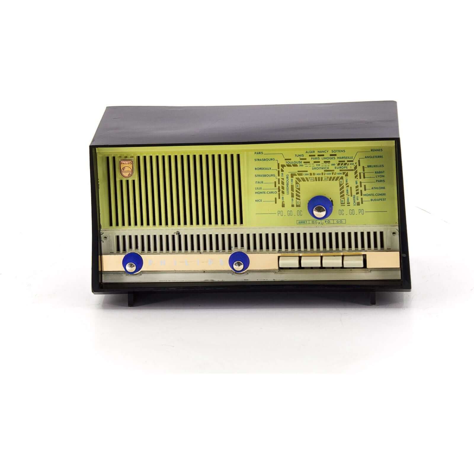 Transistor Bluetooth Philips Vintage 70’S-A.bsolument-enceintes-et-radios-vintage-bluetooth