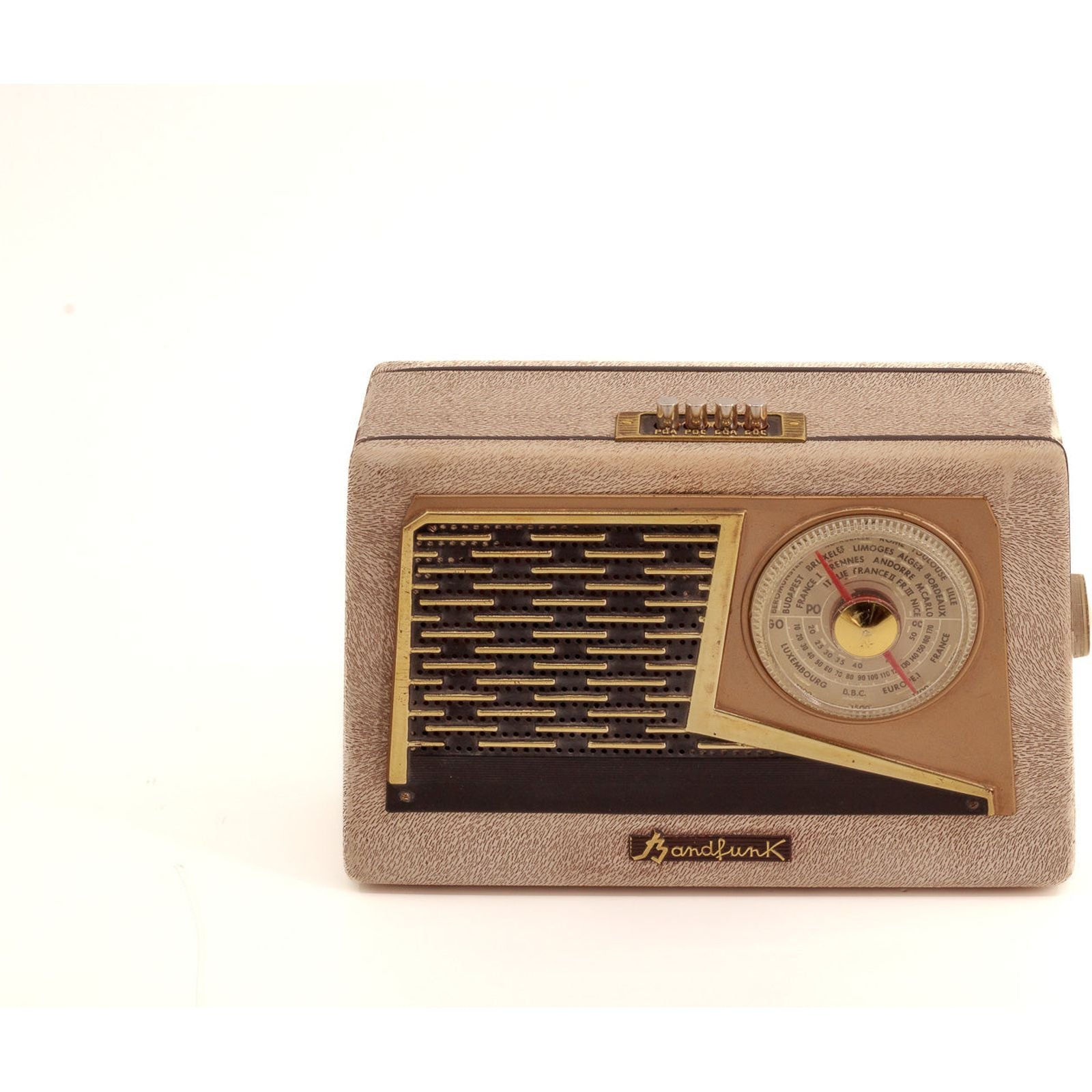 Transistor Bluetooth Bandfunk Vintage 70’S - A.bsolument - absolument -radio - vintage - prodige - bluetooth