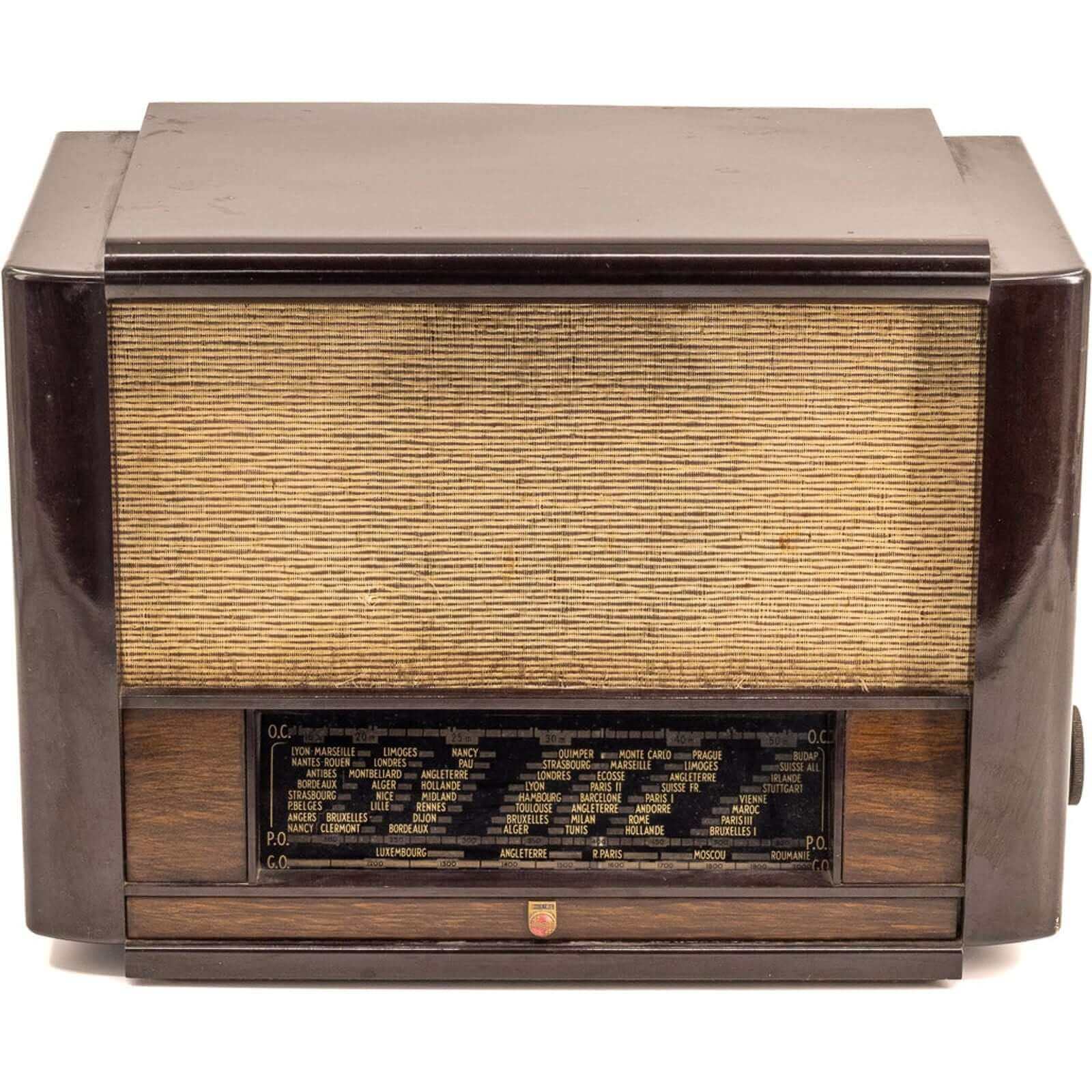 Radio Bluetooth Philips Vintage 50’S enceinte connectée bluetooth haut de gamme prodige radio vintage design