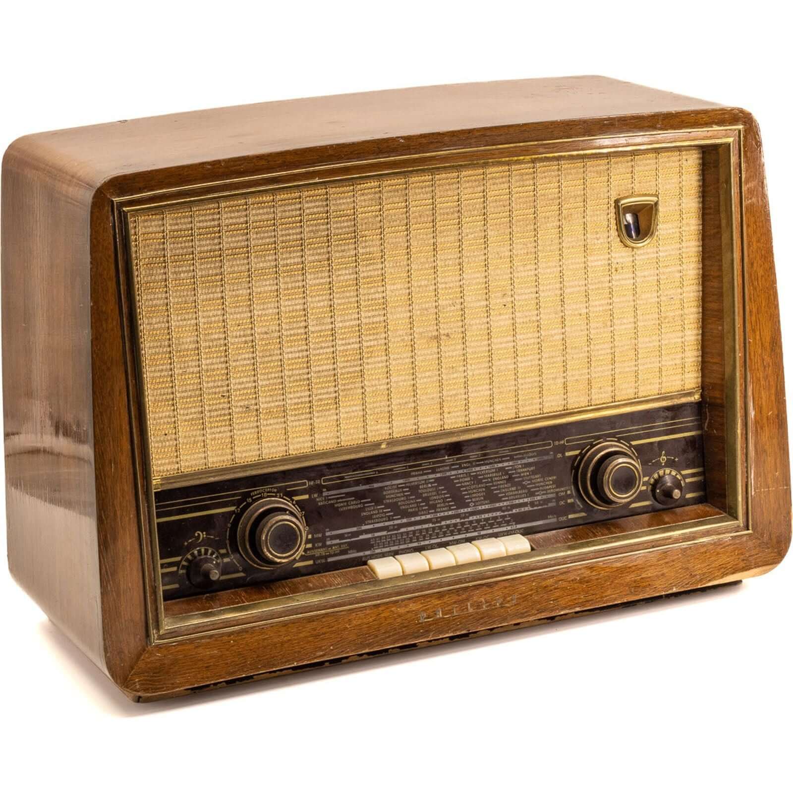 Radio Bluetooth Philips Vintage 50’S enceinte connectée française haut de gamme prodige radio vintage
