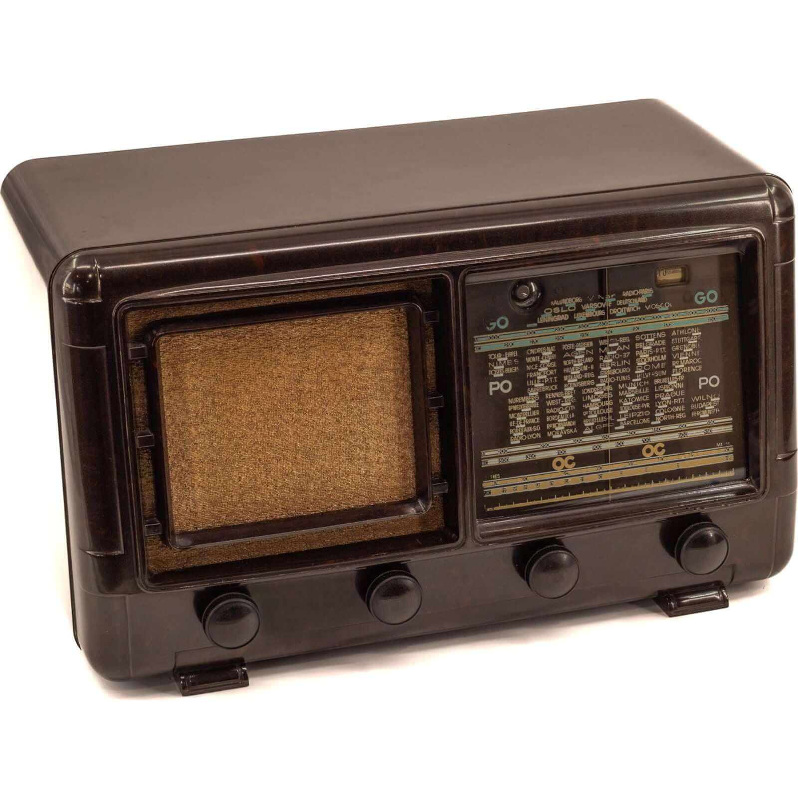 Radio Bluetooth Artisanale Vintage 40’S enceinte connectée française haut de gamme absolument prodige radio vintage
